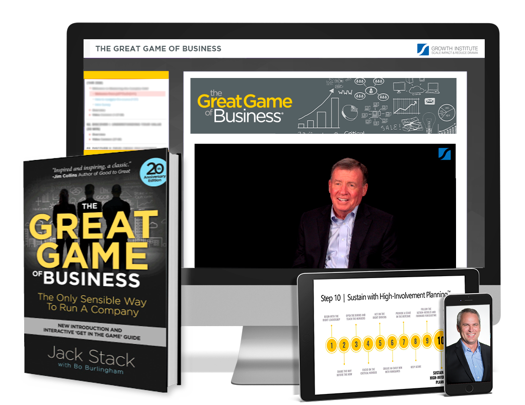 Read more about the article Steve Baker – The Great Game of Business Master Business Course